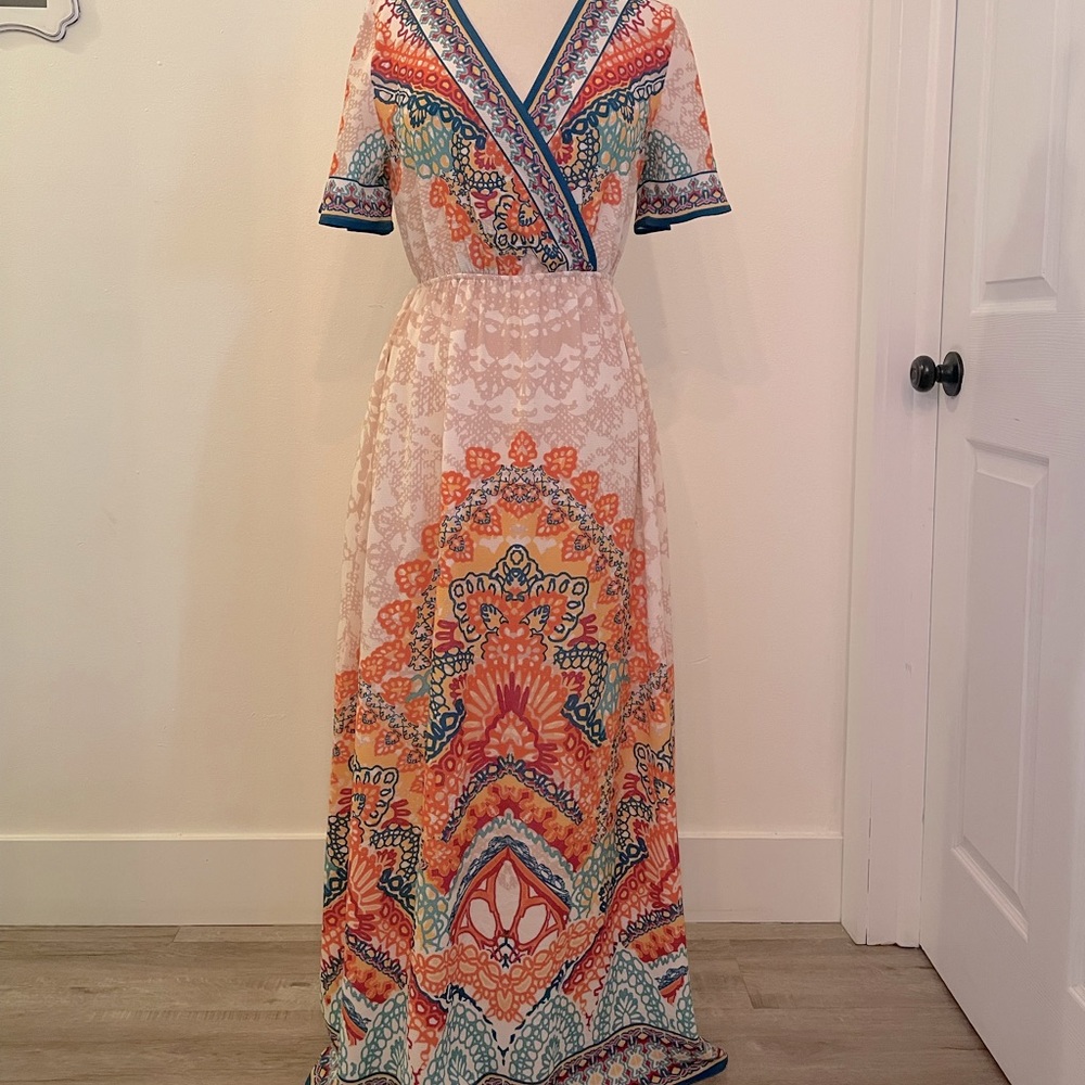Flying tomato maxi dress BOHO
